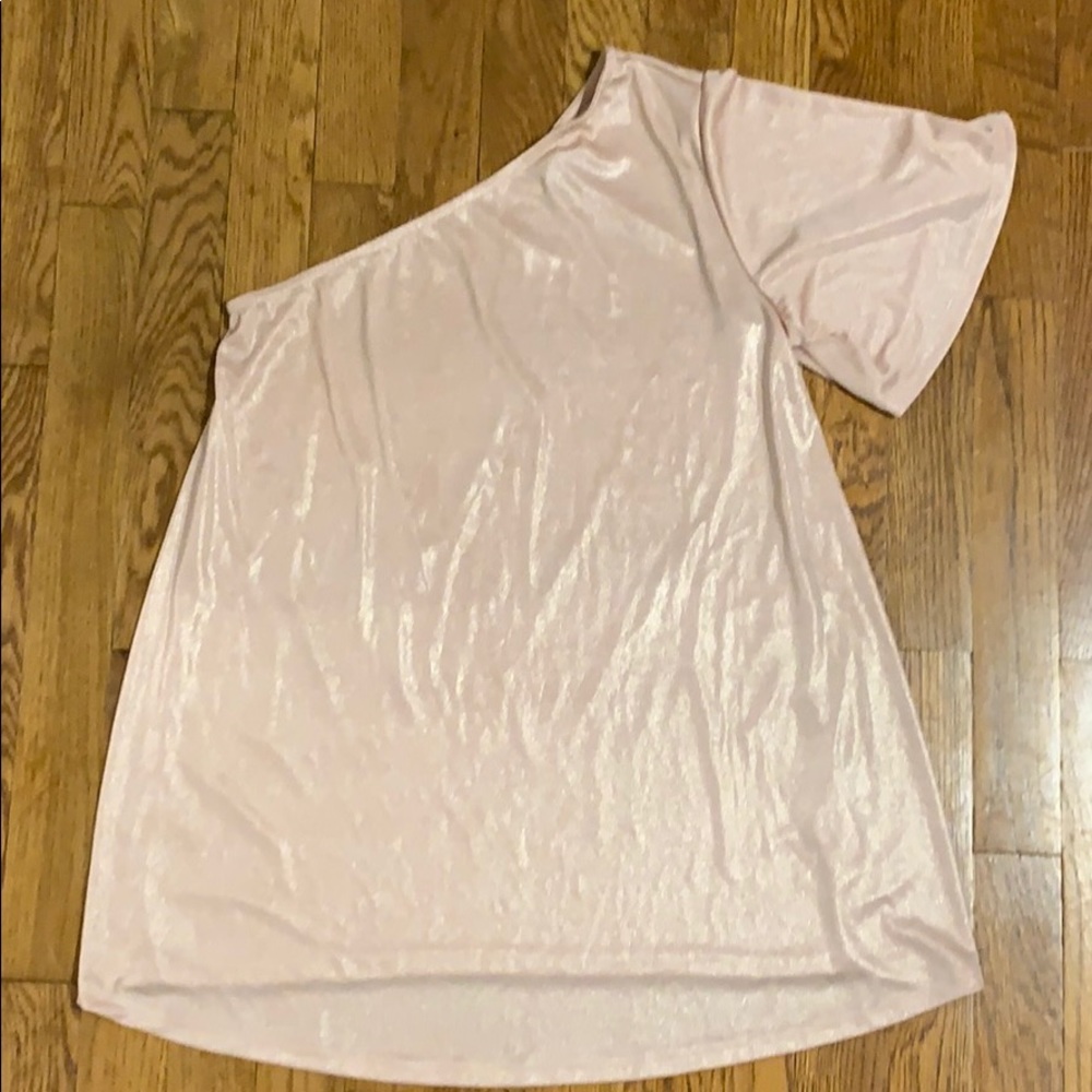 ASOS One shoulder dress shirt